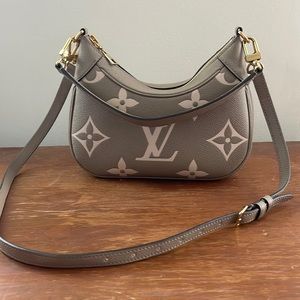 Louis Vuitton Bagatelle handbag in Bi-color Monogram Empreinte Leather